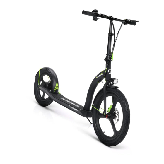 ARGENTO Active Bike User Manual