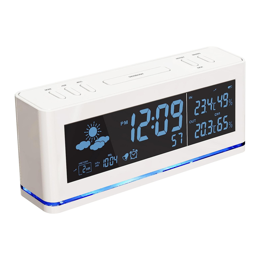 Techno Line WS 6850 - Desktop Weather Station Manual