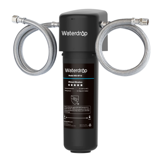 Waterdrop WD-RF10-UF Installation Instructions
