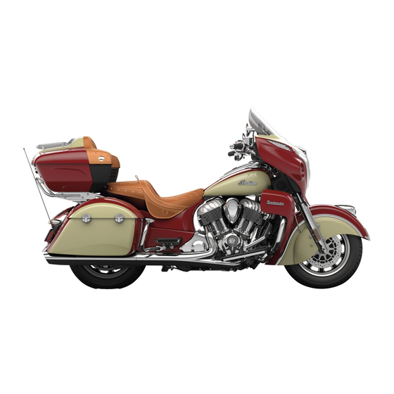 Indian Motorcycle Roadmaster 2015 Manuals