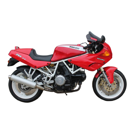 Ducati 750SS Workshop Manual