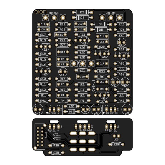 Aion Electronics CYGNUS Manuals