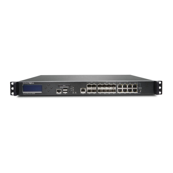SonicWALL SuperMassive 9000 Series Installation Manual