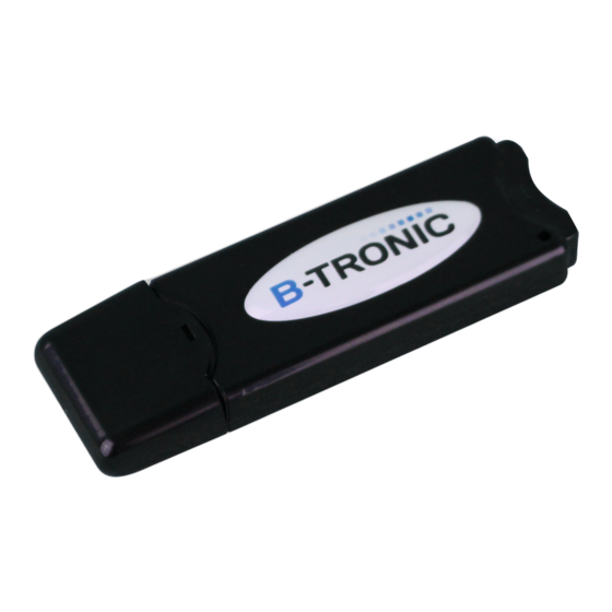 Becker B-Tronic Assembly And Operating Instructions Manual