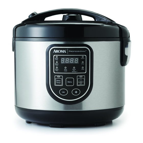 Aroma Professional ARC-980SB Instruction Manual