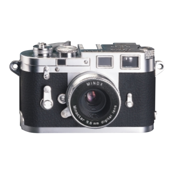 Minox Leica M3 2.1 Instruction Manual