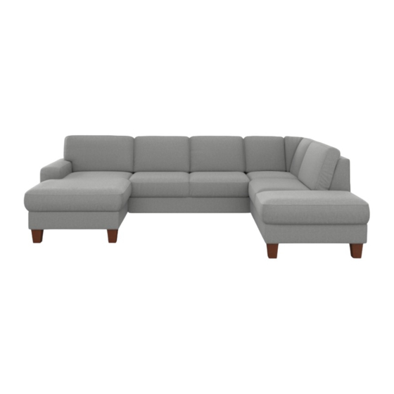 Home affaire Vision Sofa Set Assembly Instructions Manual
