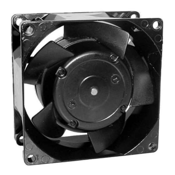 ebm-papst 8880 V Operating Manual