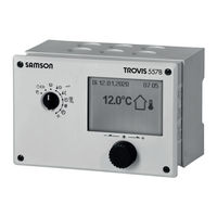 Samson TROVIS 5578-E Translation Of Original Instructions