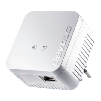 Devolo dLAN 550 WiFi Manual