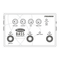 Fishman Fission Bass Powerchord FX User Manual