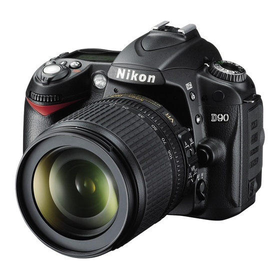 Nikon D90 Checklist And Operations Manual