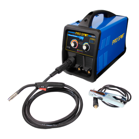 Pro Spot PR-205 Instruction Manual