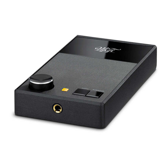 Mofi StudioPhono User Manual