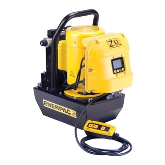 Enerpac ZE3 series Instruction Sheet