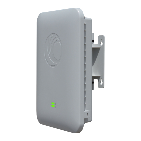 Cambium Networks cnPilot E500 Quick Start Manual