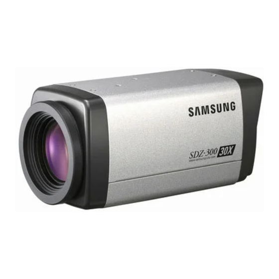 Samsung SDZ-300 Instruction Manual