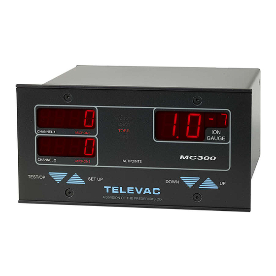 TELEVAC MC300 Instruction Manual
