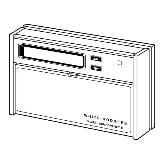 White Rodgers 1F97-51 Operation Manual