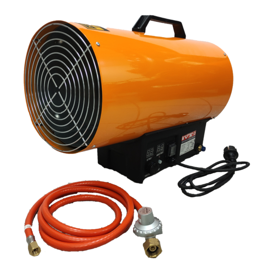 IVT GFH-10ATD Heating System Manuals