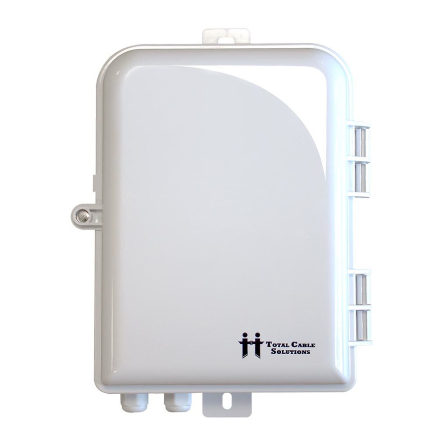 TCS FPP-12S-W-16 Installation Manual