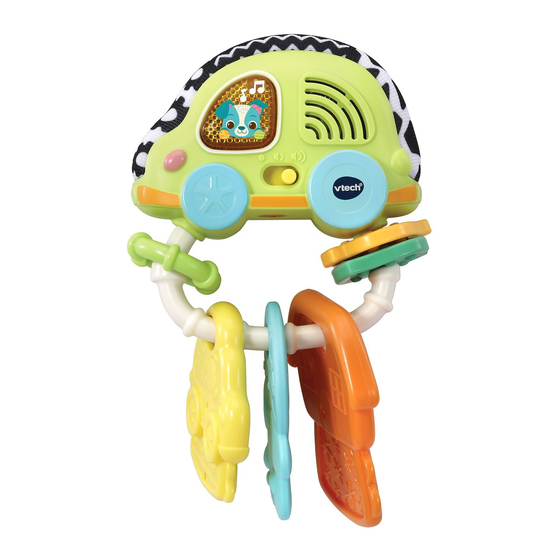 VTech Baby Touch & Feel Sensory Keys Instruction Manual