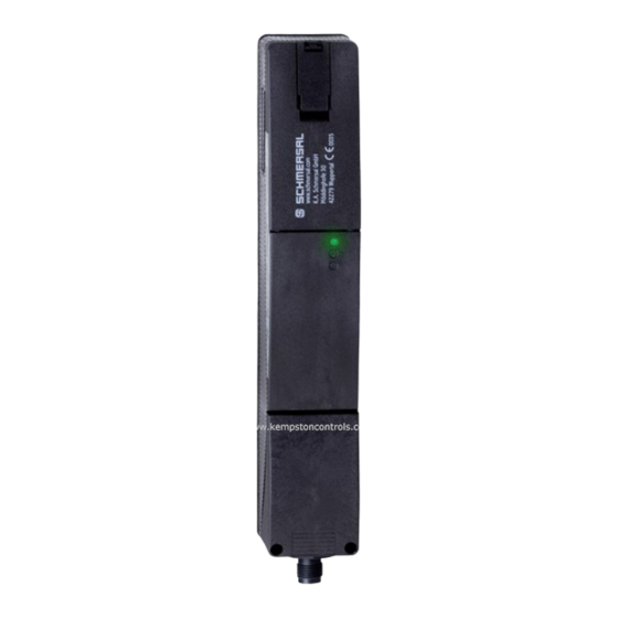 schmersal AZM201Z-I2-ST2-T-1P2PW-DU Manuals