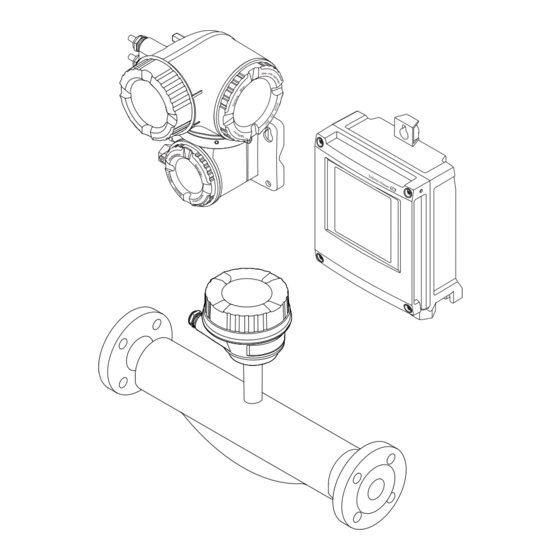 Endress+Hauser Proline Promass O 500 PROFIBUS DP Manuals