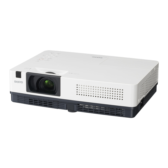 Sanyo PLC-XW200 Specifications
