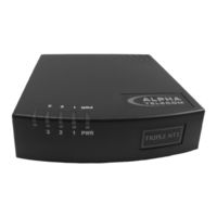 Alpha Telecom UT3620 Triple NT1 Installation Manual