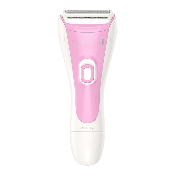 Remington Smooth Silky WDF-4820 Use And Care Manual