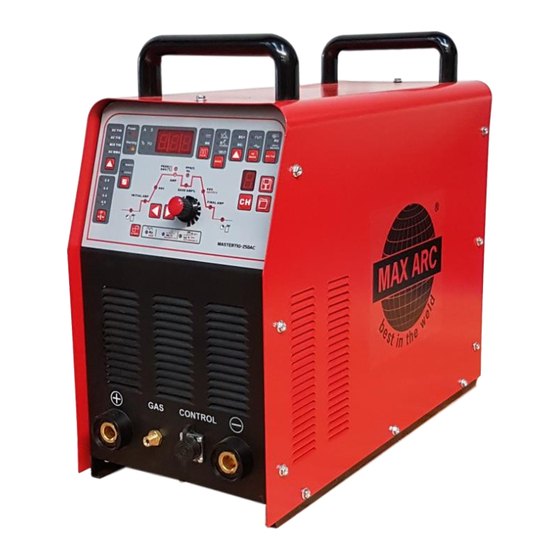 MAX ARC MAX-ARC 250 Manuals