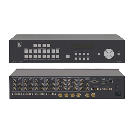 Kramer MV-5 User Manual
