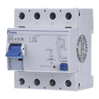 Doepke DFS 4 B SK series Installation And Operating Manual