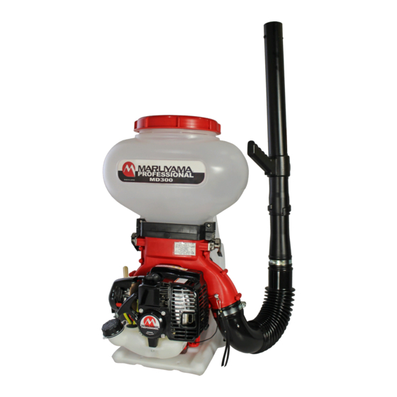 Maruyama MD300 Owner's Manual