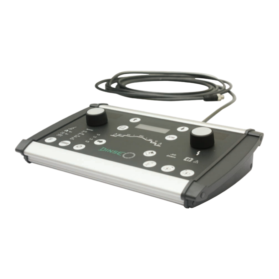 DINSE DIX RP 100 E Operation Manual