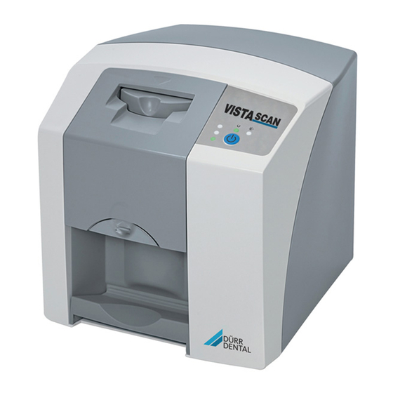 Durr Dental VistaScan Mini Installation And Configuration Instructions