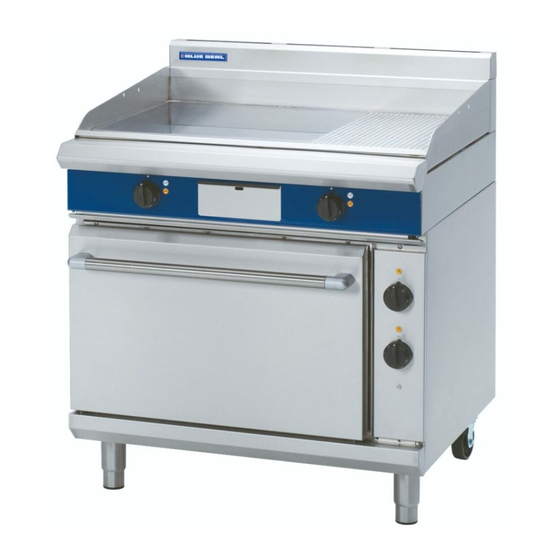 Blue Seal EVOLUTION Series Service Manual