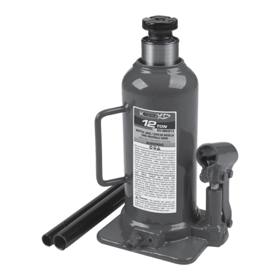 K Tool International KTI-XD63213 Owner's Manual