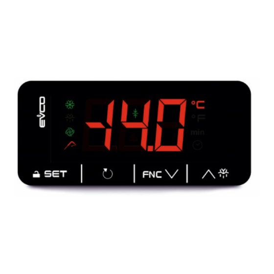 Evco EV3802 Quick Start Manual