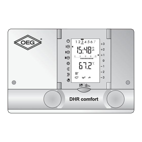 DHR classic Operating Manual