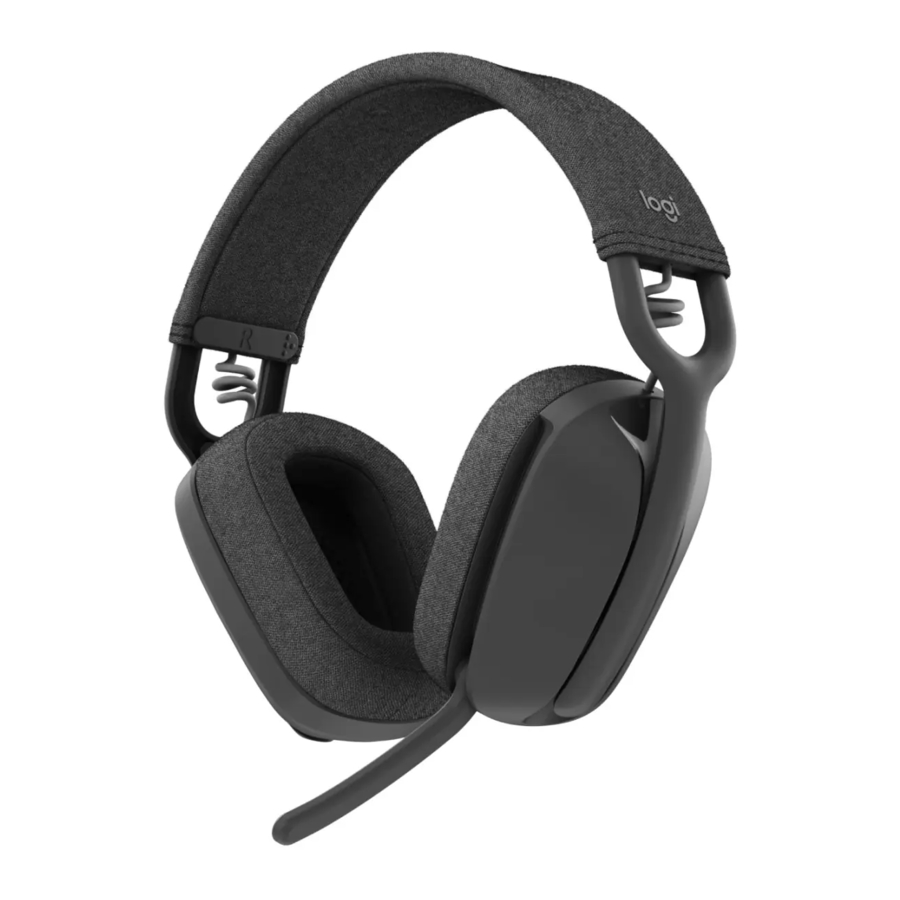 Logitech ZONE VIBE WIRELESS - Headphones with Noise-Canceling Microphone Manual