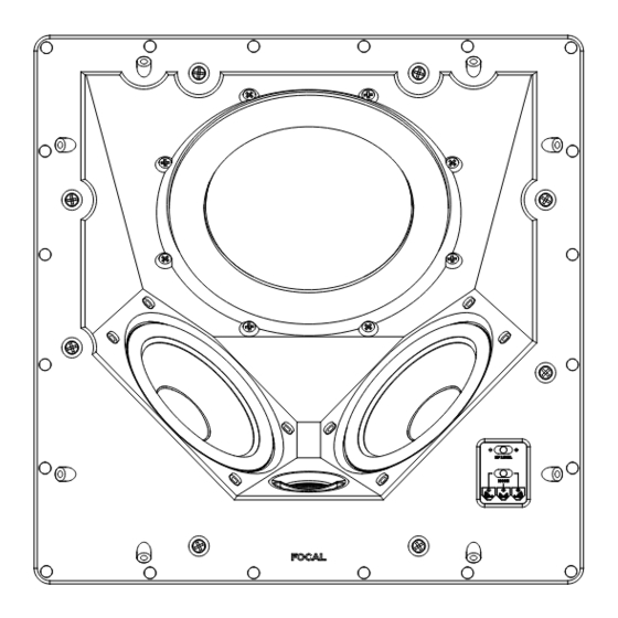 Focal 300IW6 Manuals