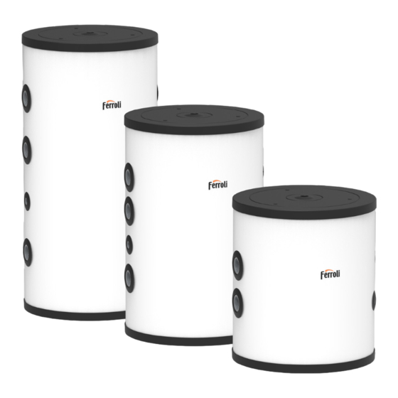 Ferroli ECOPUFFER HP Series Use, Installation And Maintenance Instructions