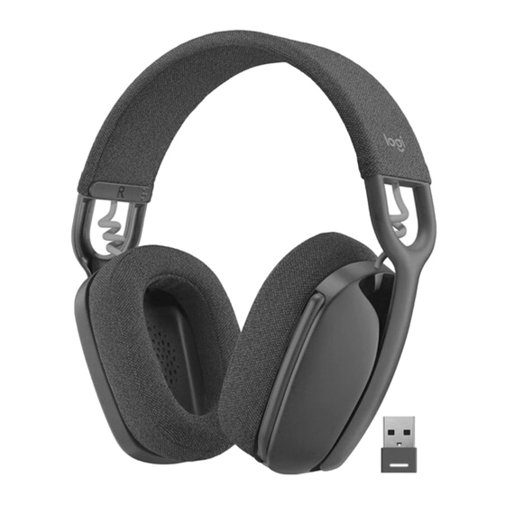 Logitech ZONE VIBE WIRELESS Setup Manual