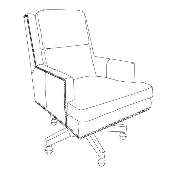 Furniture Values International aspenhome Admiral Exec A12-3680 Assembly Instructions