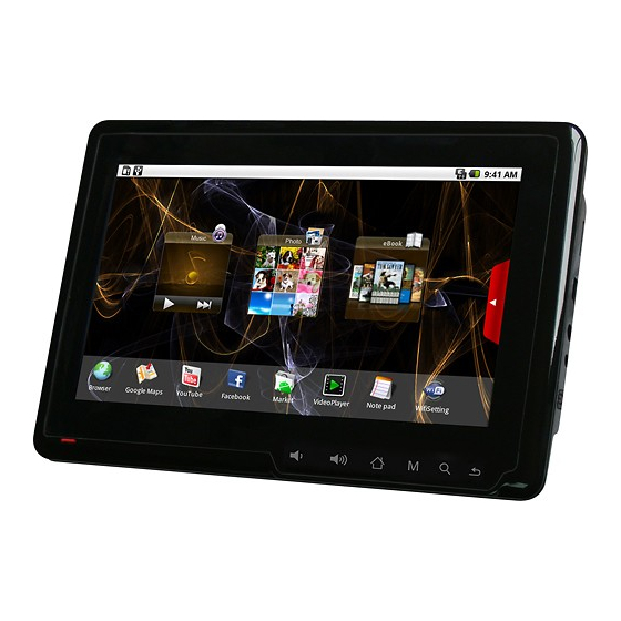 Sungale ID707WTA Quick Start Manual