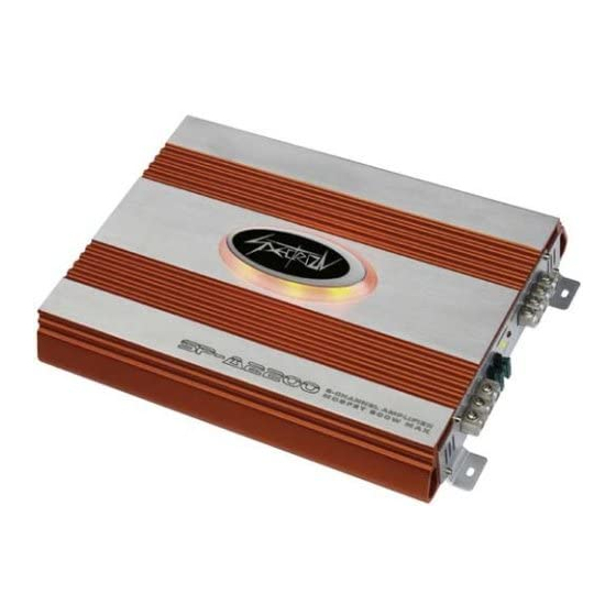Spectron SP-A1500D Manuals