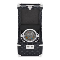 Louis Vuitton TRUNK TABLE CLOCK Manual
