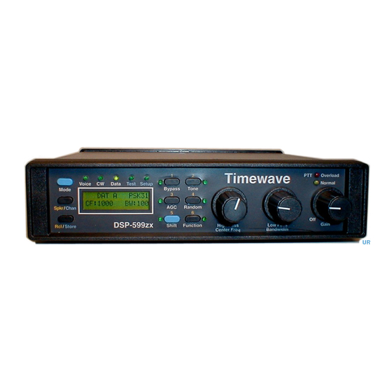 Timewave DSP-599zx Operating Manual